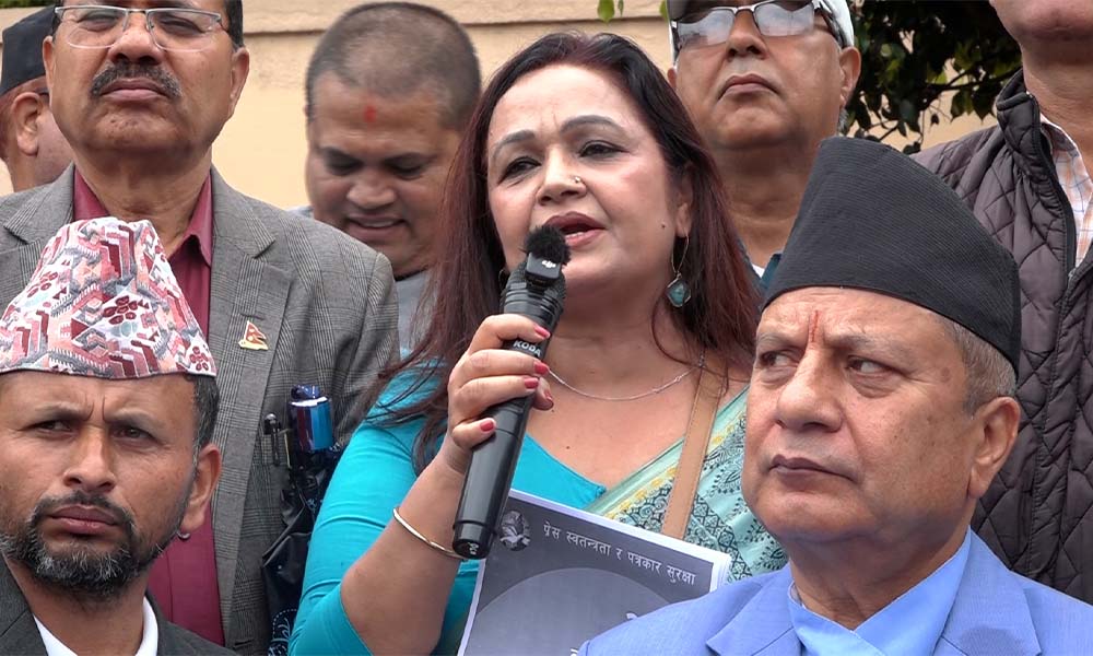 लेखेको र बोलेकै कारण मिडियामाथि दमन बढ्यो : अध्यक्ष शर्मा